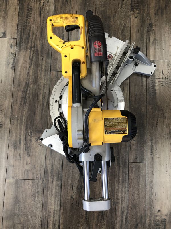 Dewalt DW718 12” Double Bevel Sliding Compound Miter Saw for Sale in