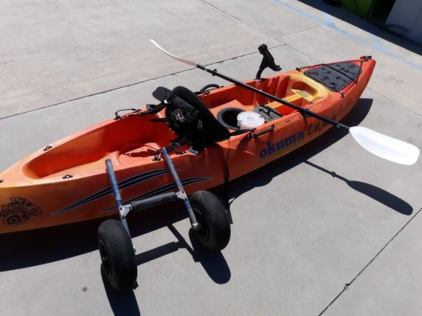 Cobra kayak navigator/ okuma catalina sit on top fishing platform for