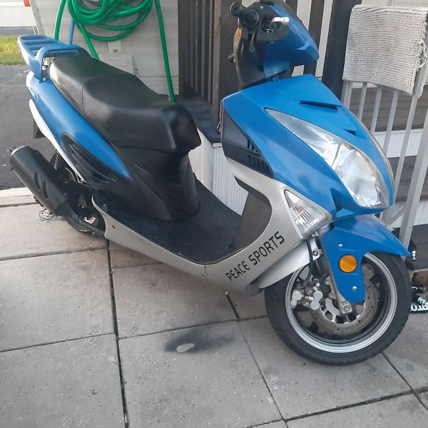 peace sport 150cc scooter for Sale in Dania Beach, FL - OfferUp