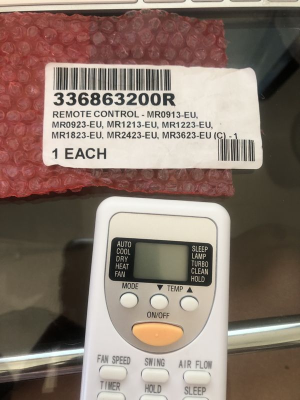 Everwell Mini Split Remote Control Manual