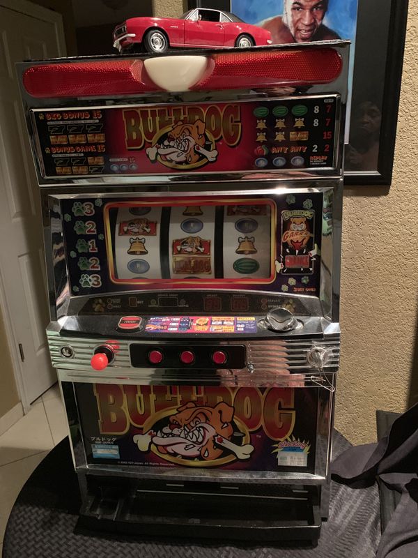 Bull Dog Slot Machine with coins for Sale in Stockton, CA OfferUp