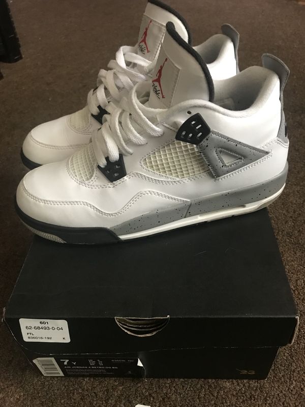 when do the white cement 4s come out