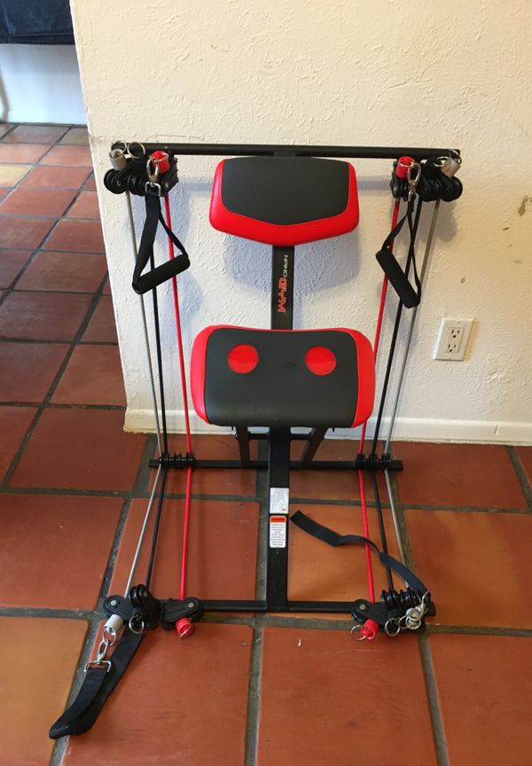 NANO GYM DELUXE TOTAL HOME EJERCISE. Workout machine gel