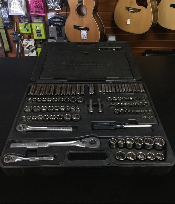Craftsman 120pc. Socket Set W/ Hard Case for Sale in Pomona, CA OfferUp