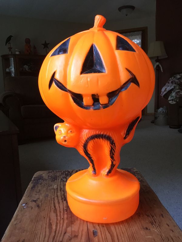 Vintage Halloween Blow Mold light up decoration for Sale in North Bend