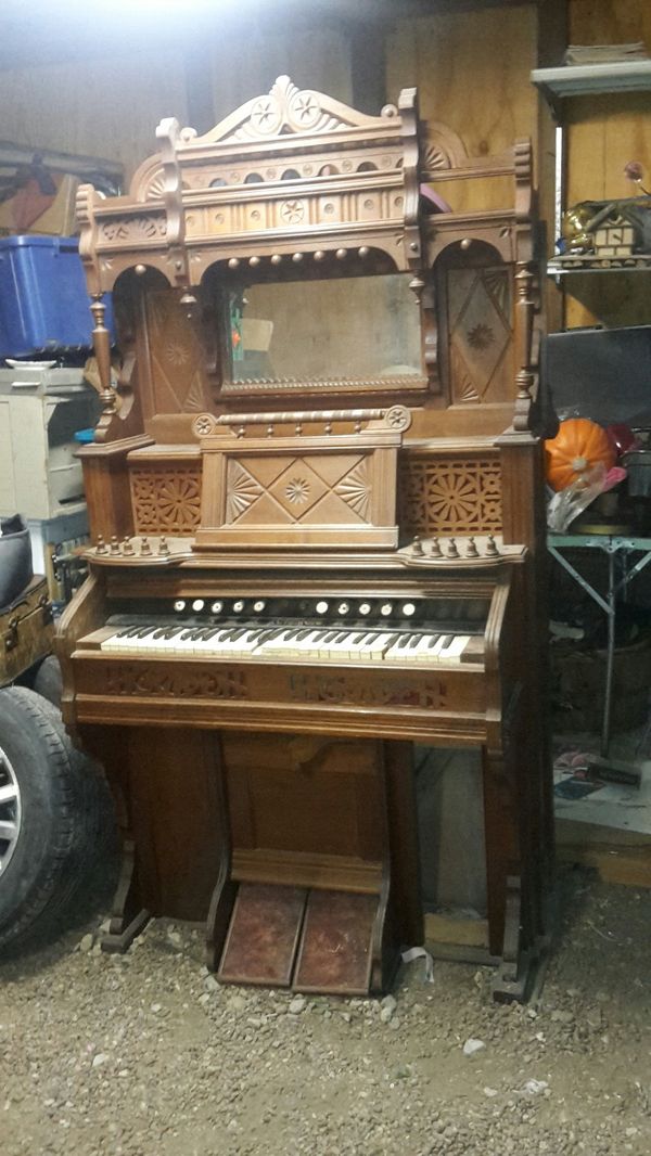 100 year old foot pump organ for Sale in Wichita, KS OfferUp