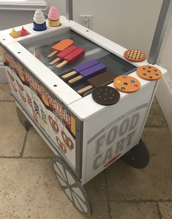 melissa and doug hot dog cart