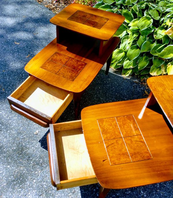 MCM Distinctive Furniture by Stanley end table set for ...