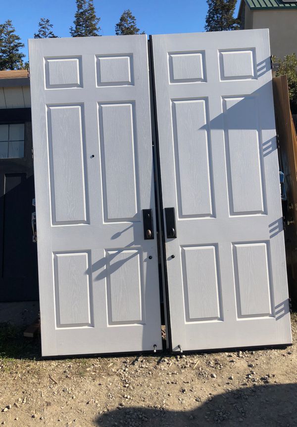 Metal Double doors (excellent condition) for Sale in ...