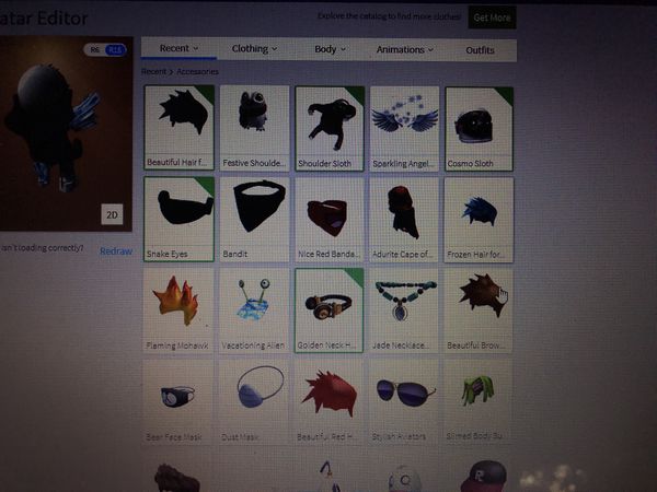 Stacked Roblox Account For Sale In Pittsburg Ca Offerup - cosmo sloth roblox
