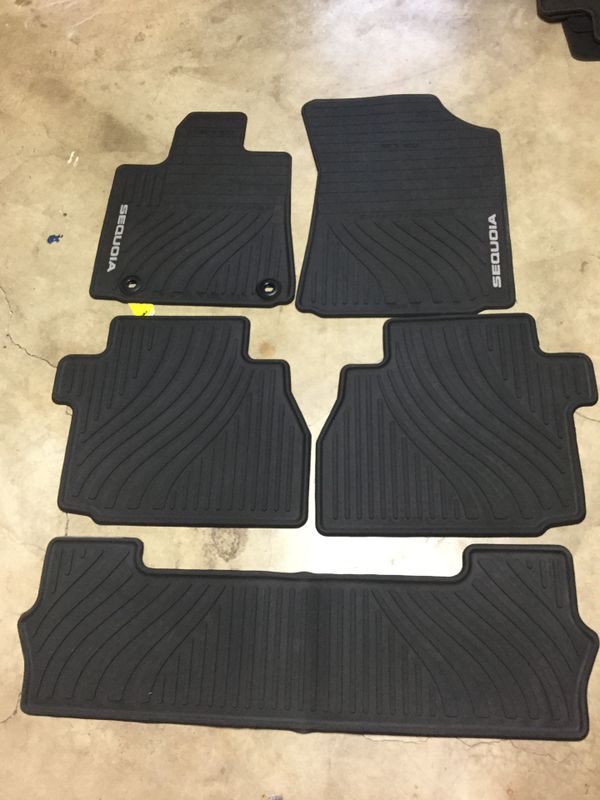 Genuine OEM Toyota Sequoia All Weather Floor Mats for Sale in Redmond