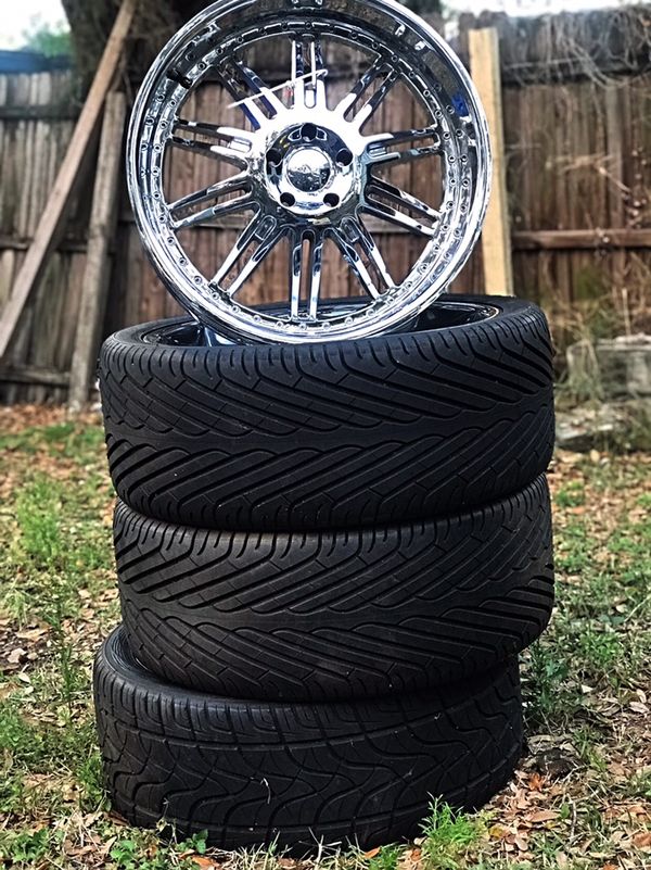 24 “ inch luxury rims and tires for Sale in Tampa, FL OfferUp