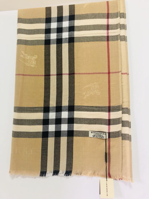 Burberry Scarf. 100% Cashmere. London. Brand New. Brown color. for Sale ...