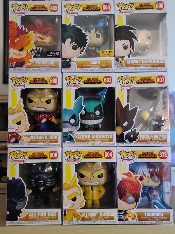 rarest my hero academia funko pop