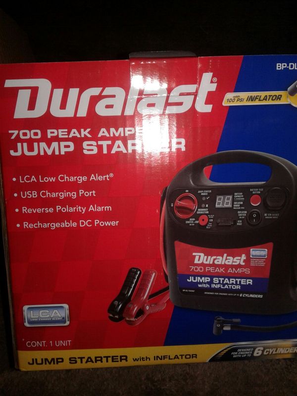 Duralast Jump Starter 700 Manual Español