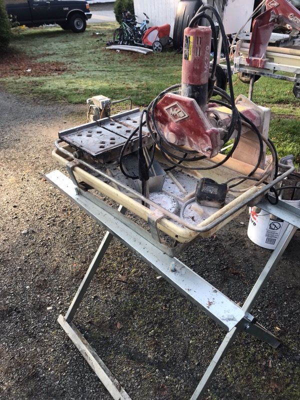 MK 770 Diamond wet cutting tile saw for Sale in Clinton, WA OfferUp