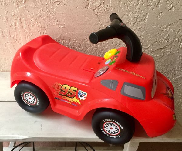 mcqueen ride on toy