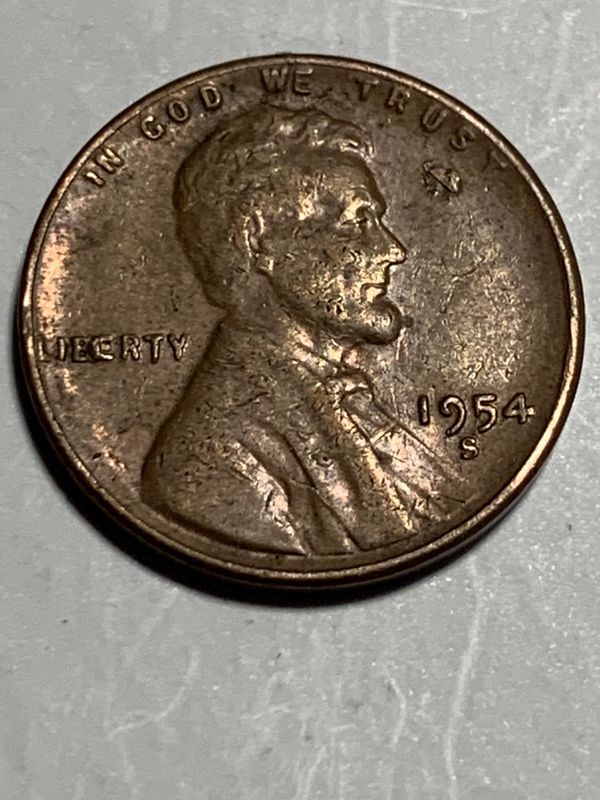 1954 S wheat cent triple error coin for Sale in Everett, WA - OfferUp