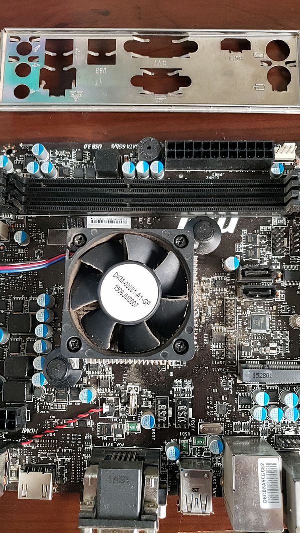 MSI AM1I motherboard and CPU for Sale in Lakewood, WA - OfferUp