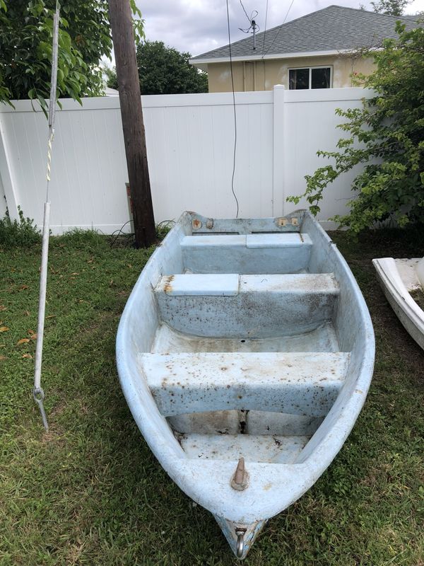 14’ Fiberglass Jon Boat for Sale in Cape Coral, FL OfferUp