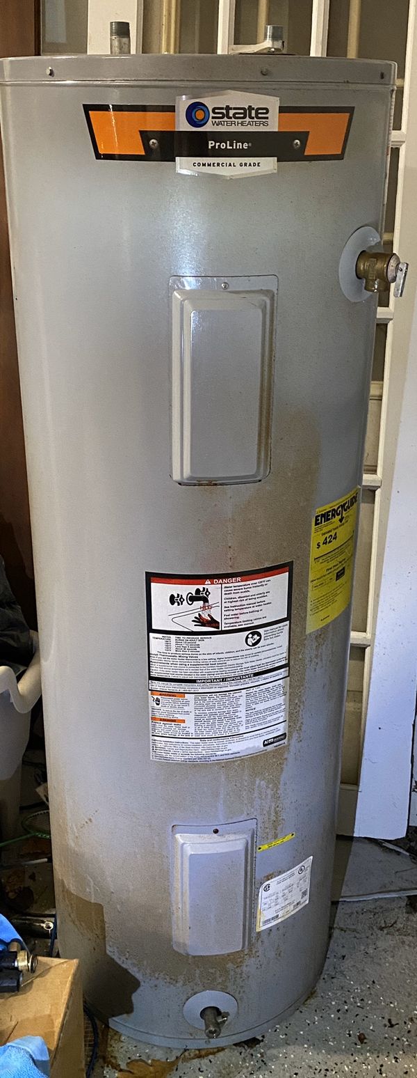 State Water Heater Proline Commercial Grade Manual