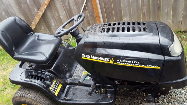 Riding mower yard machine 46 inch cut for Sale in Puyallup, WA - OfferUp