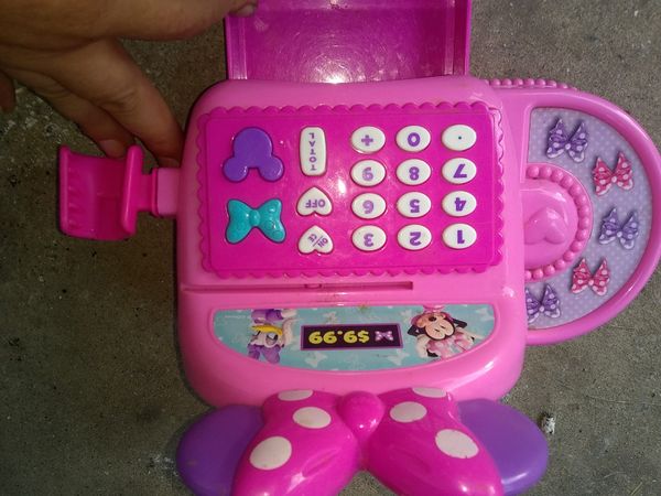 minnie mouse register toy