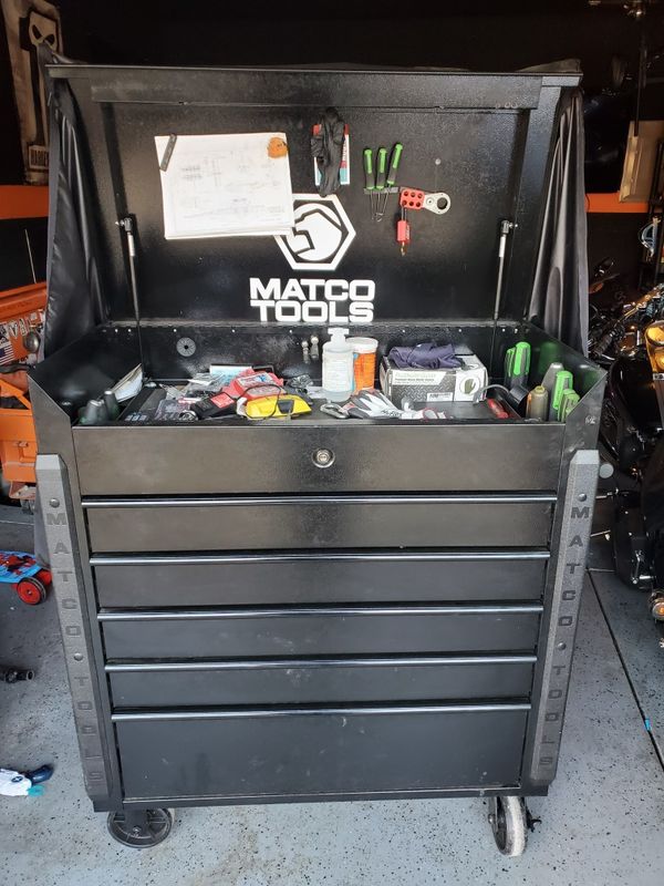 Barley used matco tool box for Sale in San Antonio, TX OfferUp