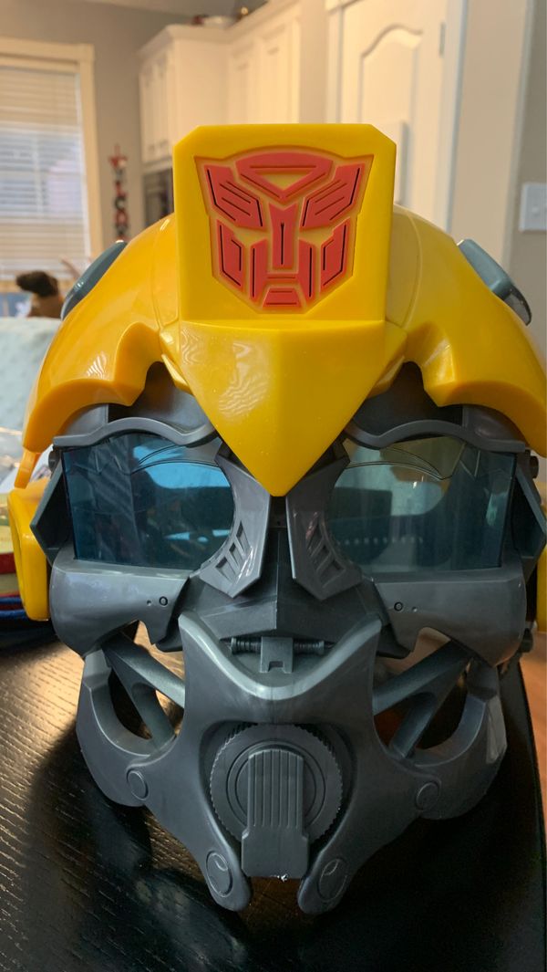 transformer talking helmet