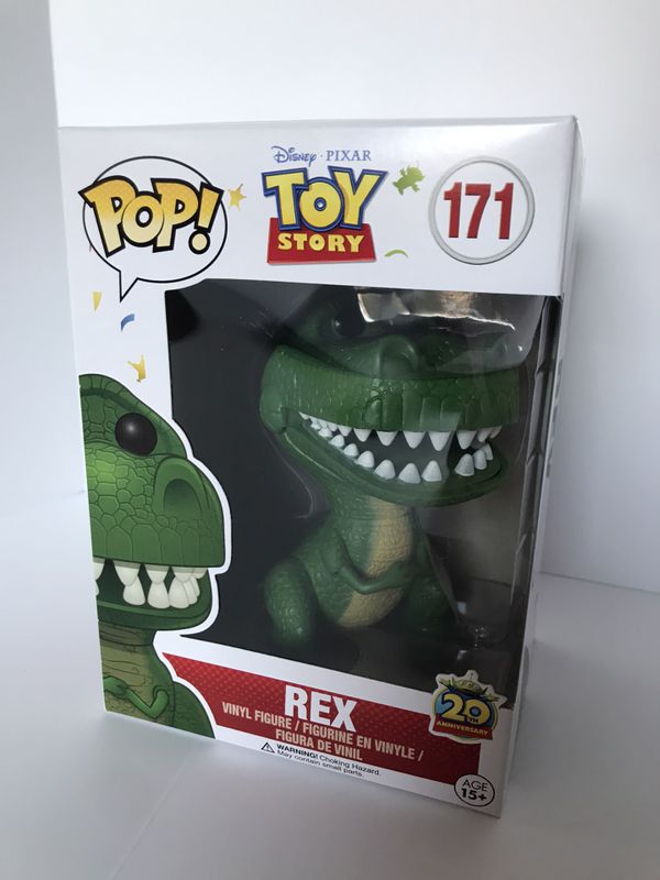 Funko Pop Rex 171 Toy Story Disney Pixar For Sale In El Paso Tx Offerup 3399