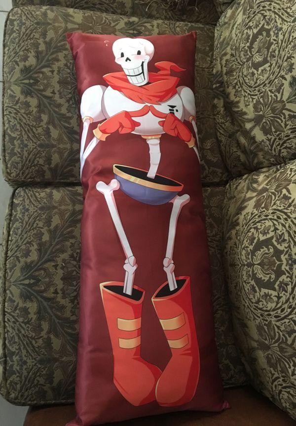 Undertail Sans and Papyrus body pillow for Sale in Orlando, FL - OfferUp