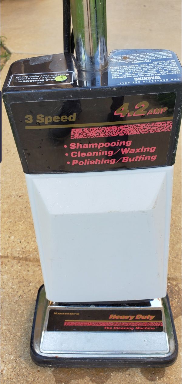 kenmore heavy duty floor cleaning machine,shampooing,cleaning,waxing,polishing,buffing machine