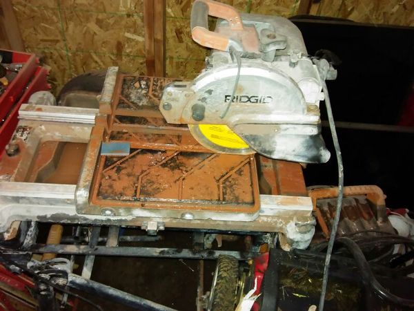 Ridgid wts2000l 10" wet tile saw blade stand for Sale in Puyallup, WA