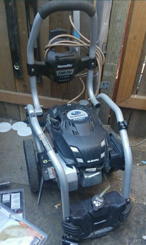 Subaru Homelite Pressure Washer for Sale in Portland, OR - OfferUp