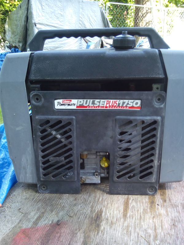 Generator, Coleman Powermate, pulse, plus 1750 portable generator for