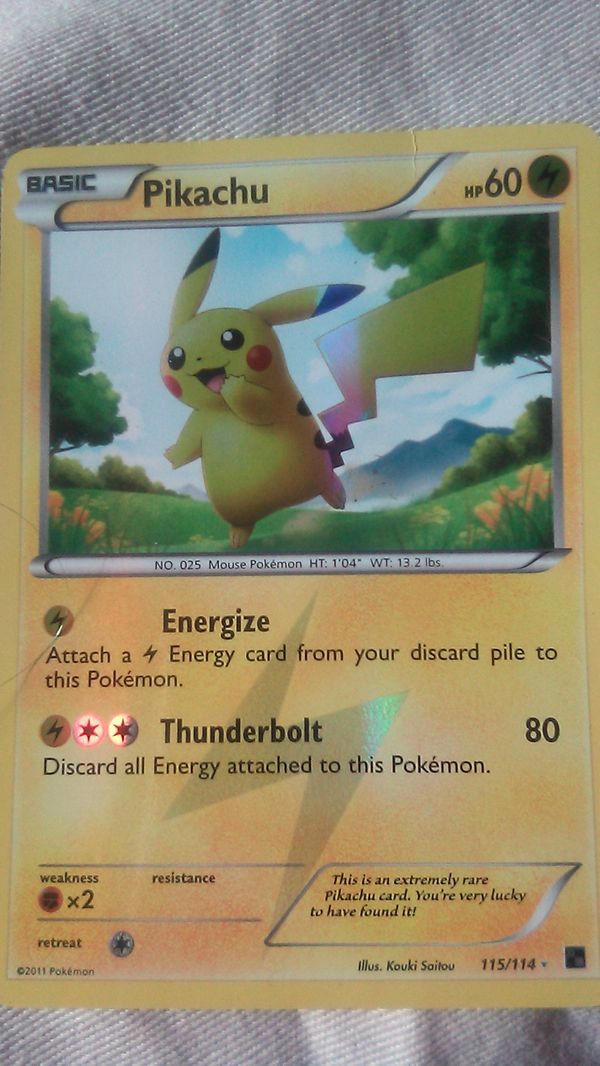 secret rainbow rare pikachu