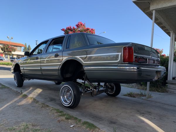 97 lincoln town car lowrider