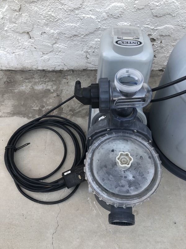 Intex Krystal Clear eco 201101 1500 GPH Sand Filter Pump