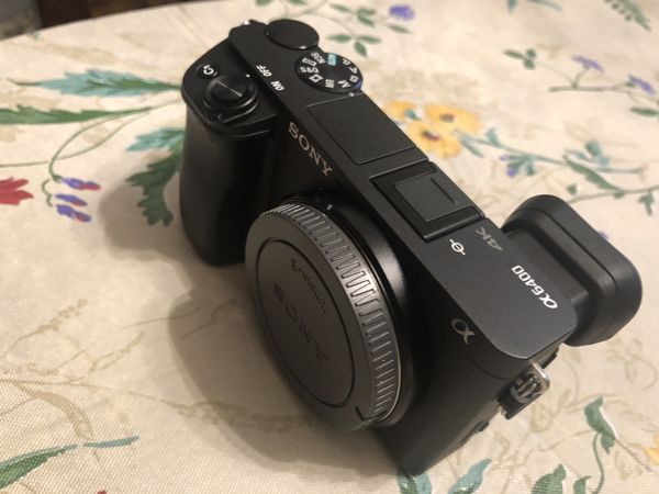 sony a6400 body only used