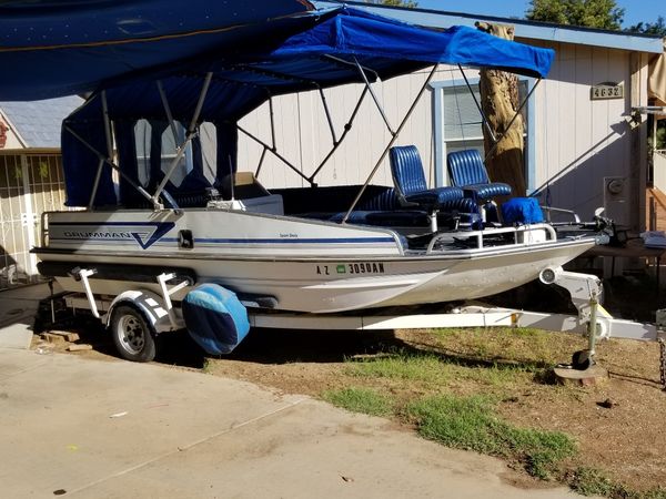 1999 Grumman's deck boat ,fishing for Sale in Laveen Village, AZ - OfferUp