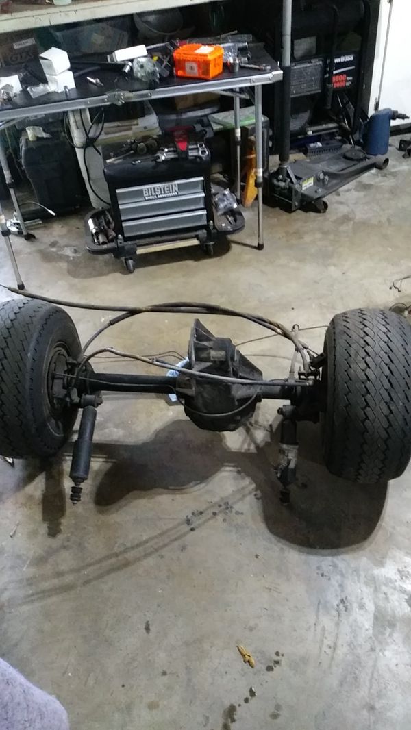 2000 EZGO txt heavy duty rear axle with hydraulic brakes for Sale in