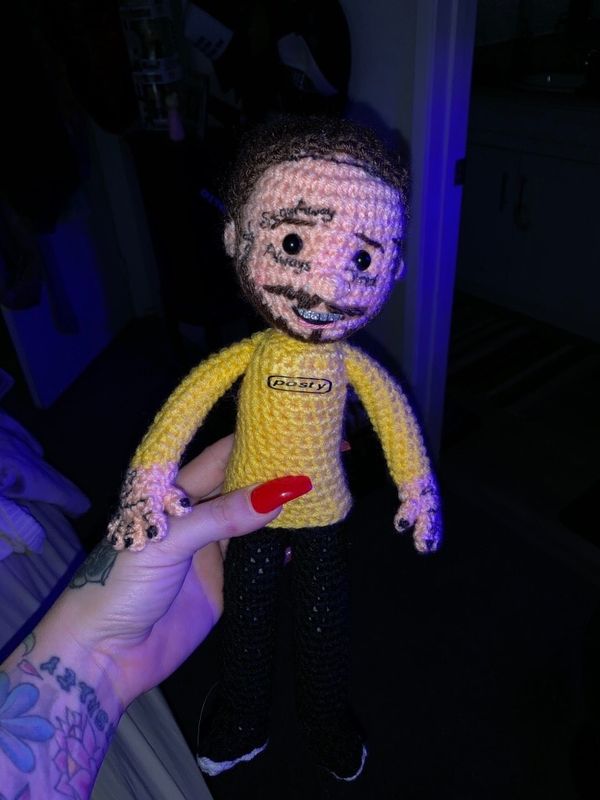 post malone plush doll