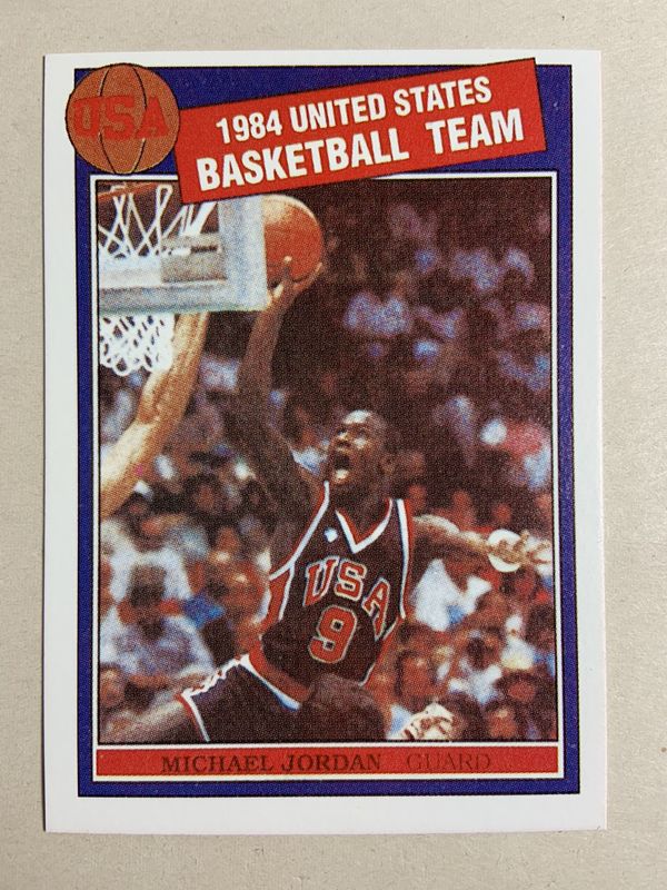 michael jordan usa basketball cards