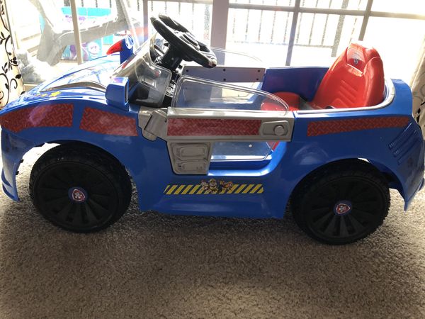 electric ride on paw patrol