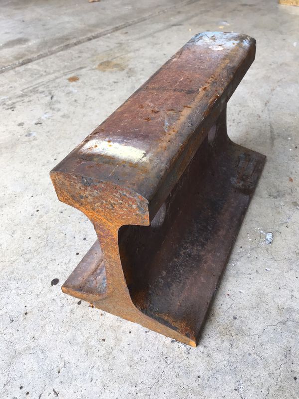 railroad track anvil adding weight