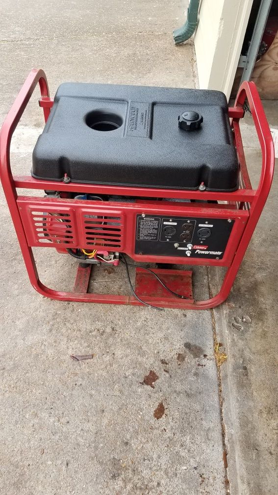 Coleman Powermate Vantage 7000 Generator for Sale in Houston, TX OfferUp