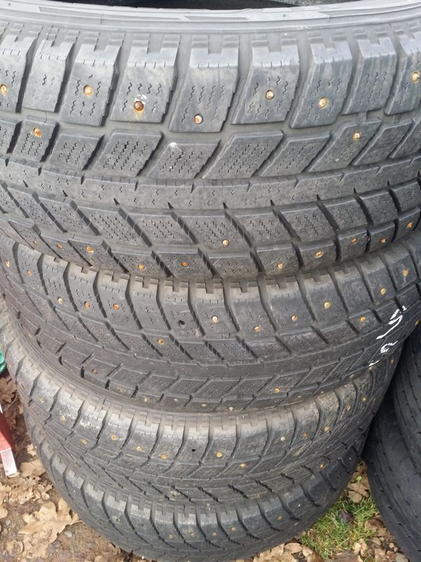 (4) Hankook Dynapro IPike 265/65r17 Studded Winter Snow Ice Tires for