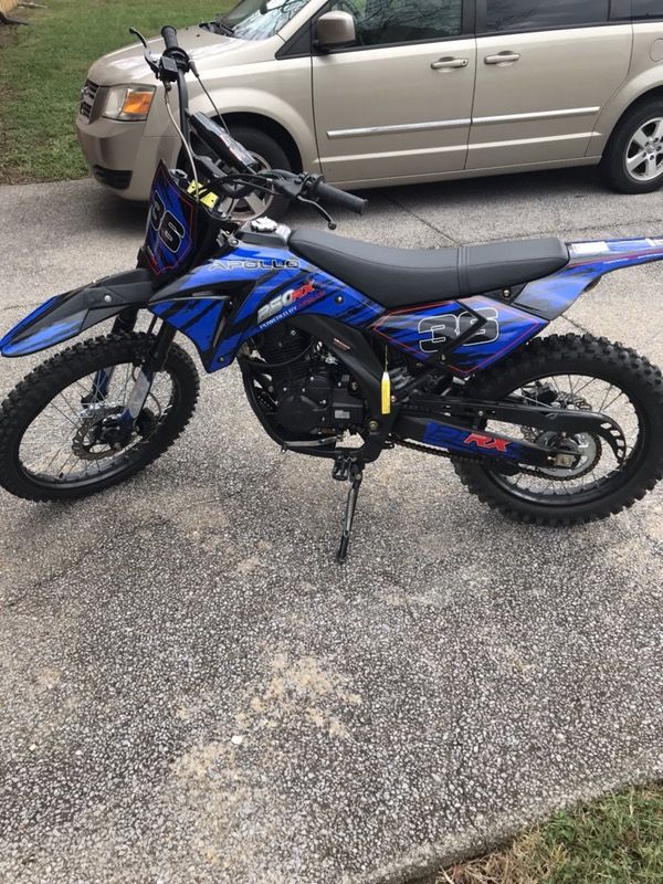 2017 apollo 250 rx