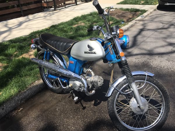 Vintage 1970 Honda CL70 in Sapphire Blue for Sale in Chicago, IL - OfferUp