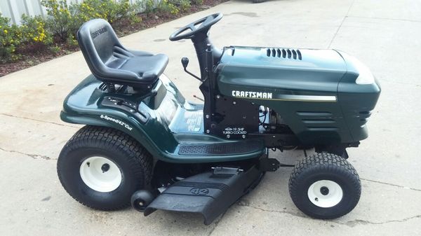 Craftsman 19.5 turbo twin cylinder outlet riding lawn mower manual